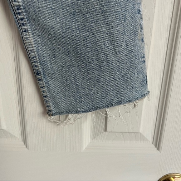 TOPSHOP Petite Straight Cropped Jeans Size 25 - Picture 7 of 9